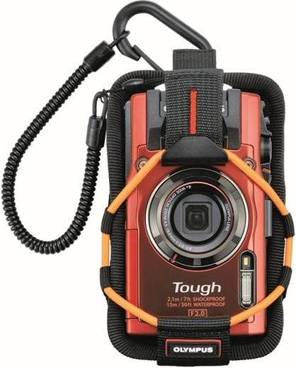 Pouzdro OM SYSTEM CSCH-123 orange pro TG fotoaparáty