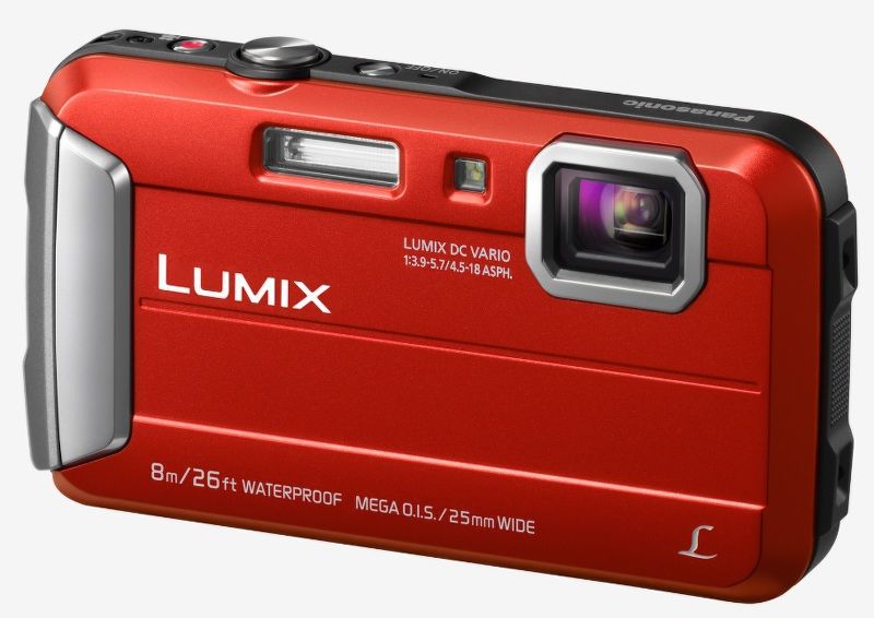 Panasonic LUMIX DMC-FT30 červený