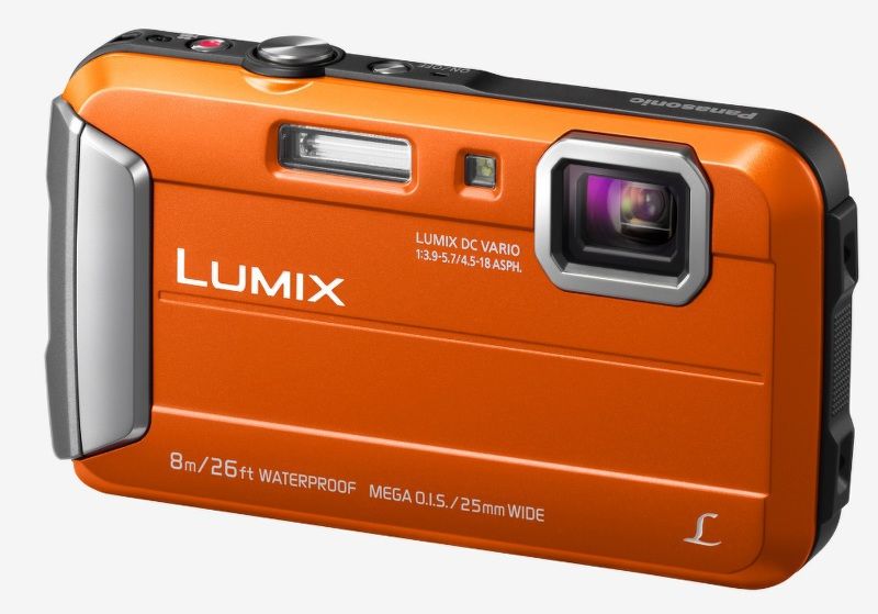 Panasonic LUMIX DMC-FT30 oranžový