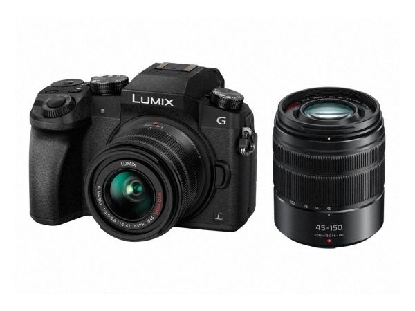 Panasonic Lumix DMC-G7 + 14-42mm + 45-150mm černý