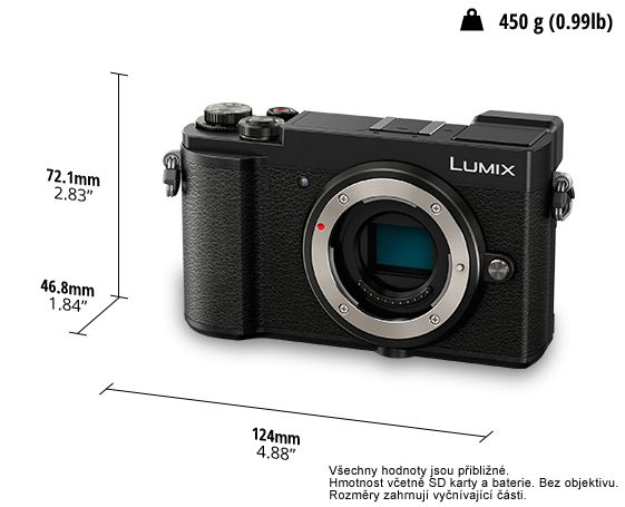 Panasonic Lumix DC-GX9 tělo 