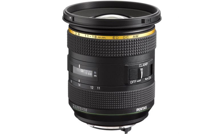 Pentax HD DA 11-18mm f/2,8 ED DC AW