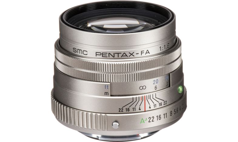 Pentax FA 77mm f/1,8 Ltd. SMC stříbrná