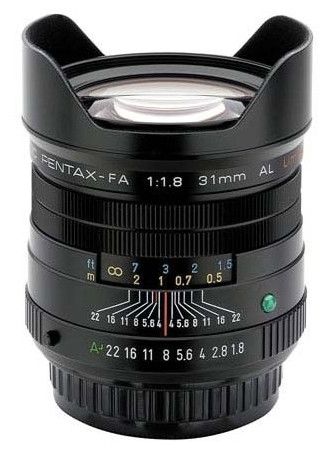 Pentax FA 31mm f/1,8 Ltd. SMC
