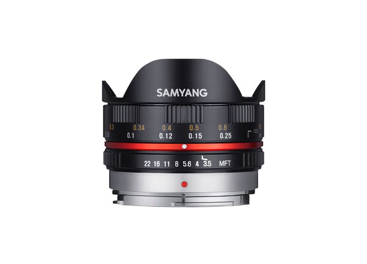 Samyang 7,5mm f/3,5 Fish-Eye pro MFT 