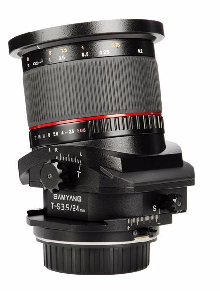 Samyang 24mm f/3,5 T-S ED AS UMC pro Canon 