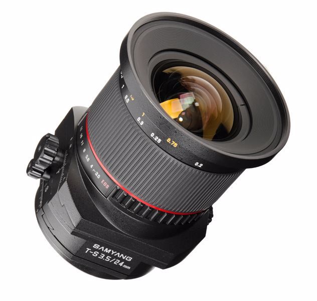 Samyang 24mm f/3,5 T-S ED AS UMC pro Nikon