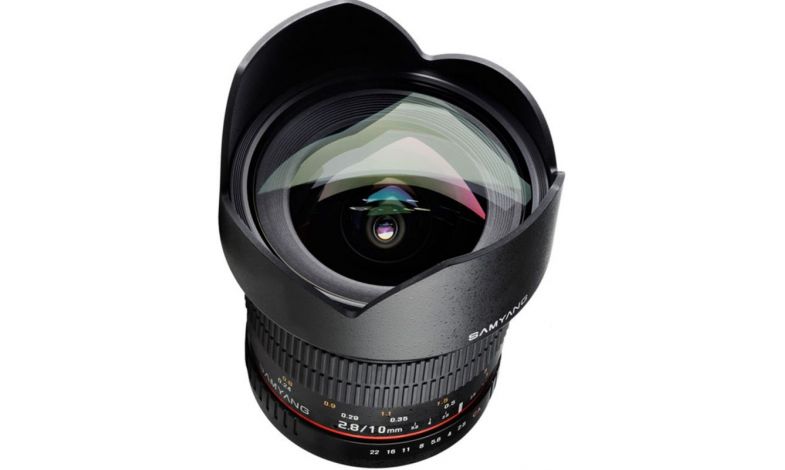 Samyang 10mm f/2,8 ED AS NCS CS pro Canon