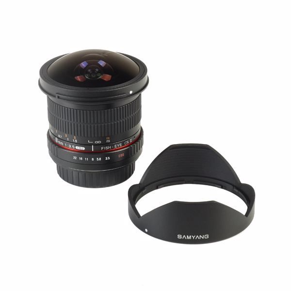 Samyang 8mm f/3,5 UMC Fish-Eye CS II (Sony E) 