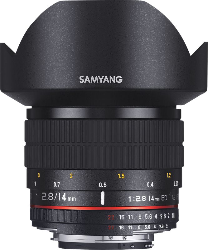 Samyang 14mm f/2,8 ED AS IF UMC Canon AE