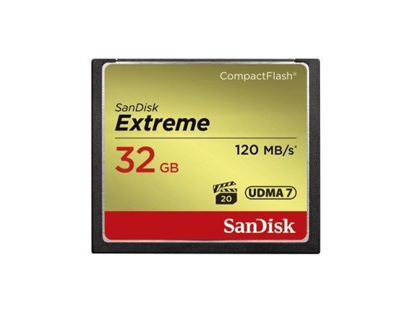 SanDisk Extreme CF 32 GB 120 MB/s