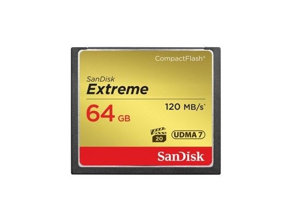 SanDisk Extreme CF 64 GB 120 MB/s