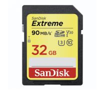 SanDisk Extreme SDHC 32GB 100MB/s Class 10 UHS-I U3 V30 - obrázek
