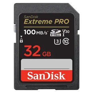 SanDisk Extreme Pro SDHC 32GB 100MB/s class 10 UHS-I U3 V30