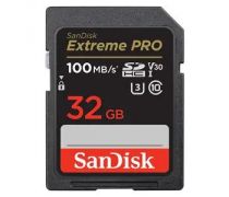 SanDisk Extreme Pro SDHC 32GB 100MB/s class 10 UHS-I U3 V30 - obrázek