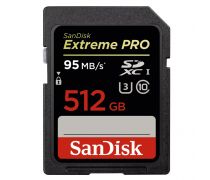 SanDisk Extreme Pro SDXC 512GB 95MB/s class 10 UHS-I U3 - obrázek
