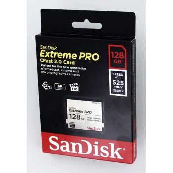 SanDisk Extreme Pro CFAST 2.0 128GB 525MB/s VPG130 