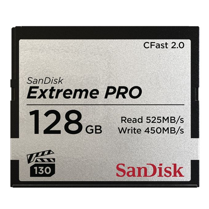 SanDisk Extreme Pro CFAST 2.0 128GB 525MB/s VPG130