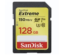 SanDisk Extreme SDXC 128GB 180MB/s C10 V30 UHS-I U3 - obrázek