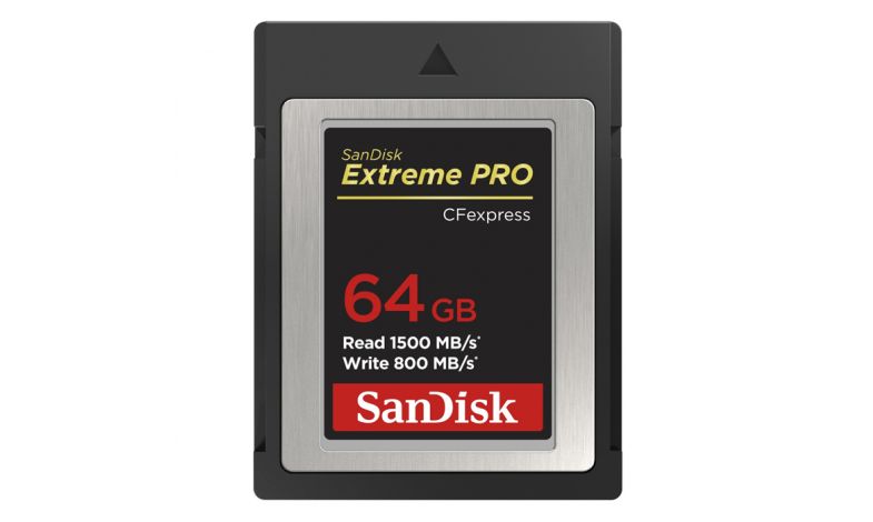 SanDisk Extreme Pro CFexpress 64GB, Type B !!! ROZBALENÁ!!!