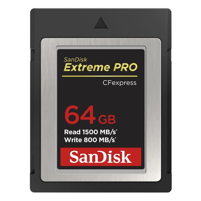 SanDisk Extreme Pro CFexpress 64GB, Type B !!! ROZBALENÁ!!!