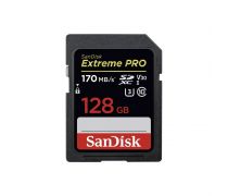 SanDisk Extreme Pro SDXC 128GB 170MB/s C10 V30 UHS-I U3 - obrázek