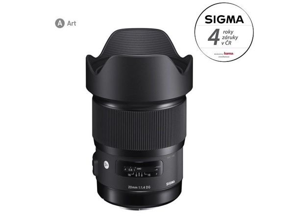 Sigma 20mm f/1,4 DG HSM Art pro Nikon