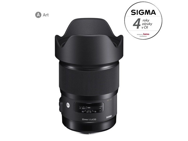 Sigma 20mm f/1,4 DG HSM Art pro Canon