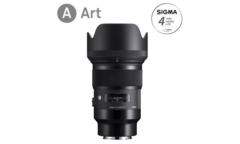Sigma 50mm f/1,4 DG HSM Art pro Sony E