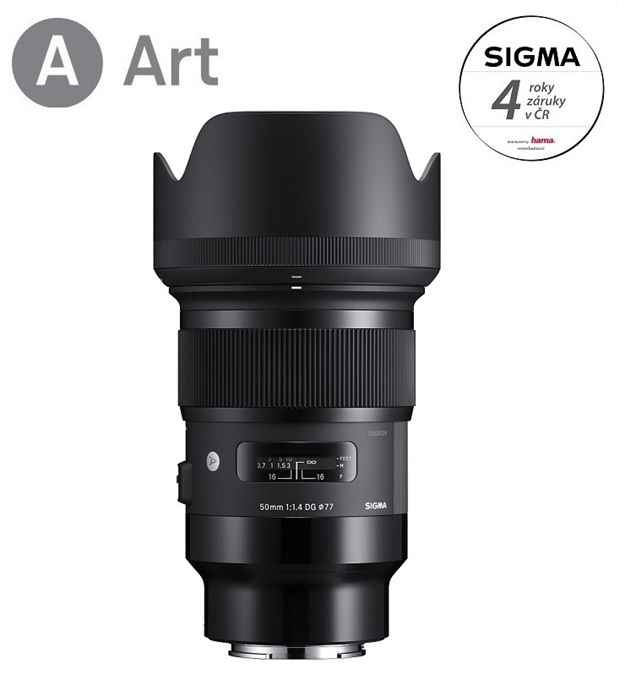 Sigma 50mm f/1,4 DG HSM Art pro Sony E