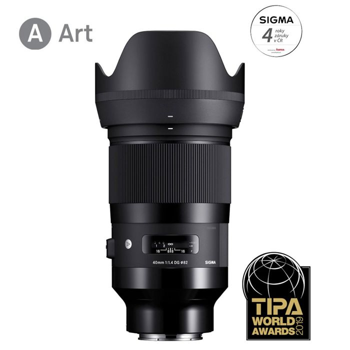 SIGMA 40mm F1.4 DG HSM Art pro Sigma L / Panasonic / Leica