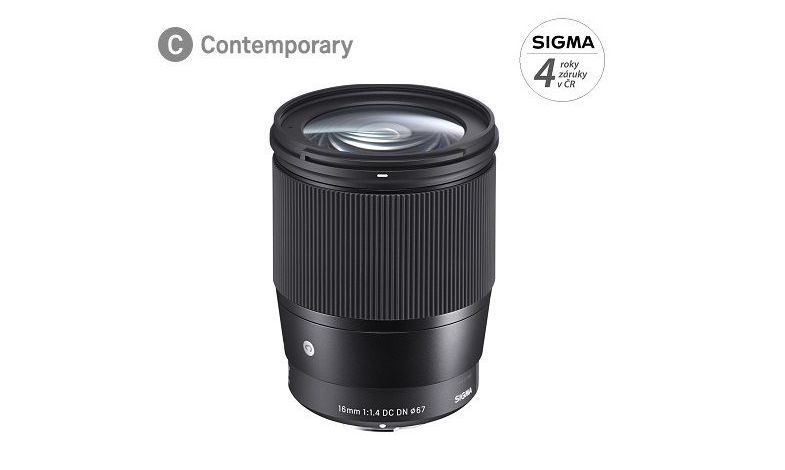 Sigma 16mm f/1,4 DC DN Contemporary Fujifilm X