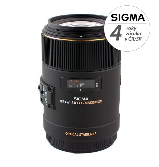 Sigma 105mm f/2,8 DG EX HSM OS Macro Nikon