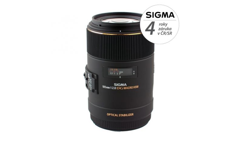 Sigma 105mm f/2,8 DG EX HSM OS Macro Canon