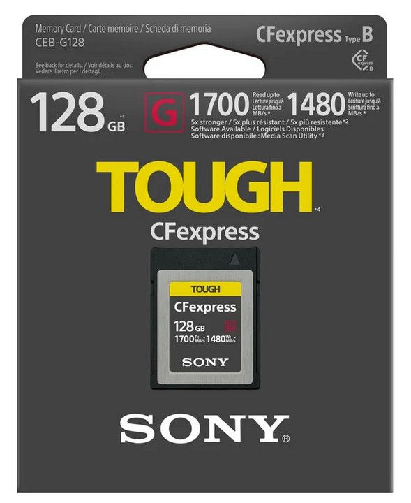 Sony CFexpress 128GB typ B 