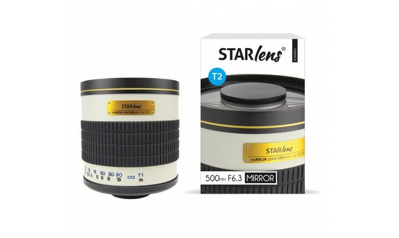 Starlens katadioptrický objektiv 500mm F6,3 bajonet T2