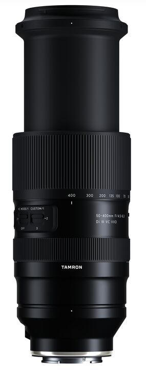 Tamron 50-400 mm f/4,5-6,3 Di III VC VXD pro Sony FE 