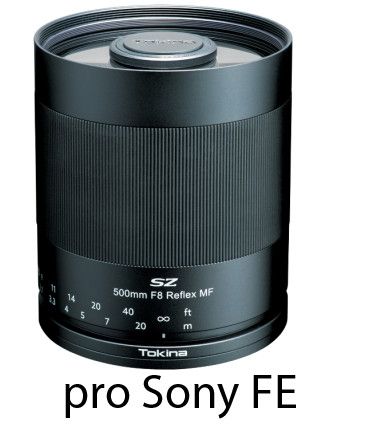 Tokina SZ Super Tele 500mm F8 Reflex MF Sony FE