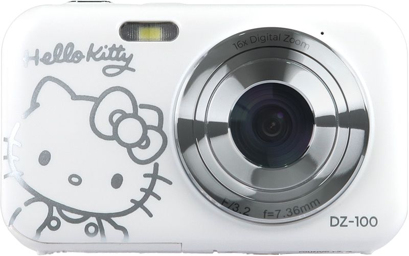 Yashica x Hello Kitty Digital Camera DZ-100 (White)