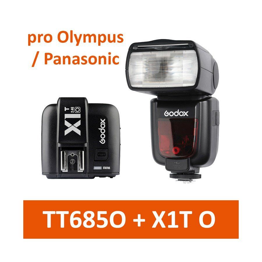 Godox TT685O + X1T O pro Olympus/Panasonic